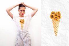 22 sunflower png, Sunflower sublimation, Summer clipart Product Image 8