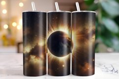 Solar eclipse Tumbler Wrap | Sublimation | Tumblers Product Image 1