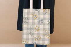 Silver Toile Digital Paper Pack, Vintage Floral Toile Product Image 8