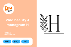 Wild Beauty Monogram Floral Product Image 1
