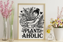 Plantaholic Svg, Plant Lover Svg, Funny Gardener Svg. Product Image 9