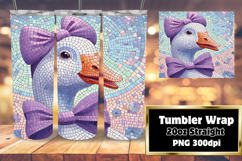 Unique 20oz Sublimation Design , Goose Product Image 1