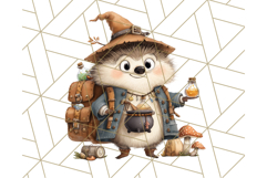 Forest Alchemist Animals Clipart PNG, Fall Animal Png Product Image 4