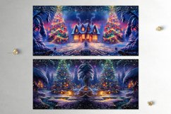 Futuristic Christmas | xmas Mug Sublimation design bundle Product Image 8