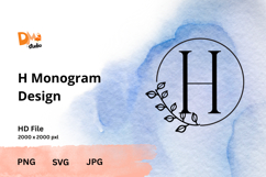 Monogram Design Product Image 1