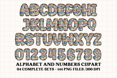 Superhero Digital Papers, superhero doodle letters Product Image 3