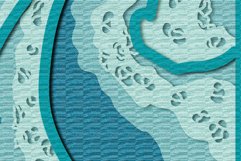 surfer svg 3d multilayer / surfer 3D mandala Product Image 8