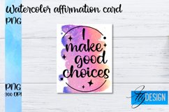 Affirmation cards PNG Bundle | Positive Affirmation Quotes Product Image 16