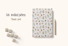 Cute woodland patterns set Product Image 7