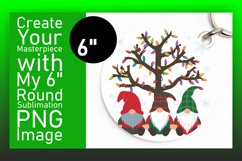 Gorgeous Circle Design for Sublimation , Gnomes Product Image 1