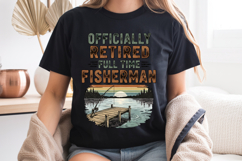 Retired Fisherman PNG, Funny Fishing Sublimation Design Product Image 7