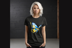 Butterfly Blue Yellow Insect Watercolor Sublimation Product Image 8