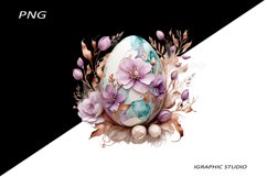Easter Clipart, Easter Egg Clipart, Easter Bunny Png Product Image 1