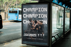 Dugout is a bold and wide baseball typeface Product Image 8