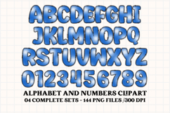 Superhero Alphabet png clipart, superhero letters doodle Product Image 2