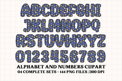 Cowboy Kid Alphabet png clipart, cowboy letters doodle Product Image 2