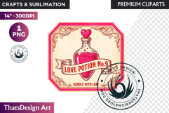 Vintage Valentine Day Labels and Romantic Heart Tags Product Image 1