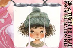 Blissful Tumblers: 20oz Boho Watercolor Kids Product Image 1