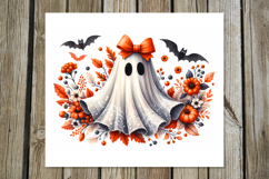 Cute ghost | Funny Halloween Skinny tumbler sublimation P2 Product Image 4