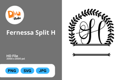 Fernessa Split Monogram Product Image 1