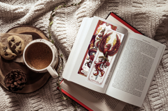 Royal 3D Embossed Dragon Bookmark Set,Mythical Gold Foil Product Image 8