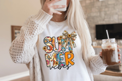 Summer Vibes PNG sublimation |Beach &amp; Summer PNG T-Shirt Product Image 5