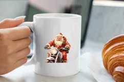 santa claus clipart, christmas clipart sublimation Product Image 2