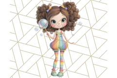 Summer Days Clipart, Whimsical Kids PNG Graphics Product Image 4