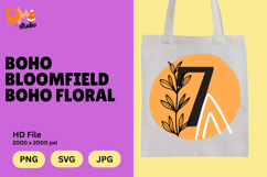 Boho Bloomfield Boho Floral Monogram Product Image 1