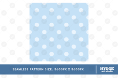 American 4th of July Coquette Polka Dot Seamless Pattern DTF Product Image 2