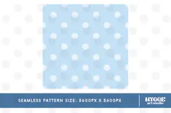 American 4th of July Coquette Polka Dot Seamless Pattern DTF Product Image 2