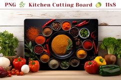 Kitchen Cutting Board Design, Glass Cutting Board PNG Product Image 1