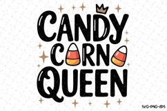 Candy Corn Queen Svg | Halloween Svg | Svg Cut Files Product Image 1