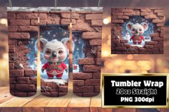 CLASSY PNG Tumbler Design 20oz , Xmas Product Image 1