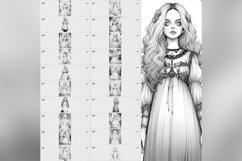 50 Procreate Gothic Girls Stamp Brushes Product Image 8
