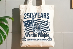 We The People Svg, USA 250th Anniversary Svg, Patriotic Svg. Product Image 9