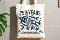 We The People Svg, USA 250th Anniversary Svg, Patriotic Svg. Product Image 9