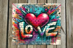 Valentine Inscription | 4 love Skinny tumbler designs PL2 Product Image 4