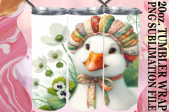 Heartfelt joy 20oz tumbler wrap, Goose Product Image 1