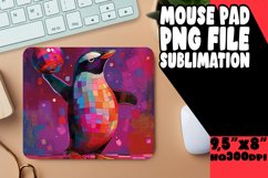 Expressive Animal Pattern Mouse Pad Product Image 1