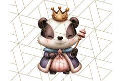 Princess Animal PNG Clipart with Crowns &amp; Royal Accessories Product Image 4