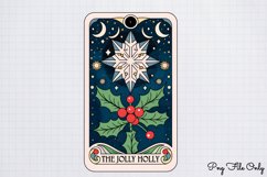 Christmas Tarot Card Clipart PNG Product Image 1