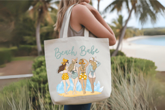 Beach babe PNG, Girl&#039;s summer PNG Sublimation Design Product Image 8