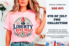 Liberty Runs Deep 1776 PNG | America 250 DTF Product Image 8