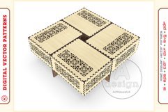 Box Organizer v12 - laser cut file - Glowforge ready SVG Product Image 8