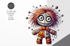 Halloween clipart, Doll clipart, Autumn clipart Product Image 1