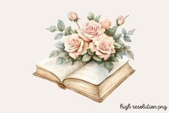 Christian Easter Watercolor Clipart PNG Product Image 1