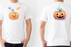 Pastel Halloween Watercolor 68 Cliparts Ai Generated Art Product Image 8