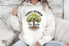 Family Reunion PNG, Wildflower Tree of Life Sublimation Product Image 7