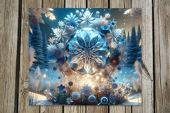 Christmas Snowflake | 8 Winter Sublimation Tumbler Designs Product Image 8